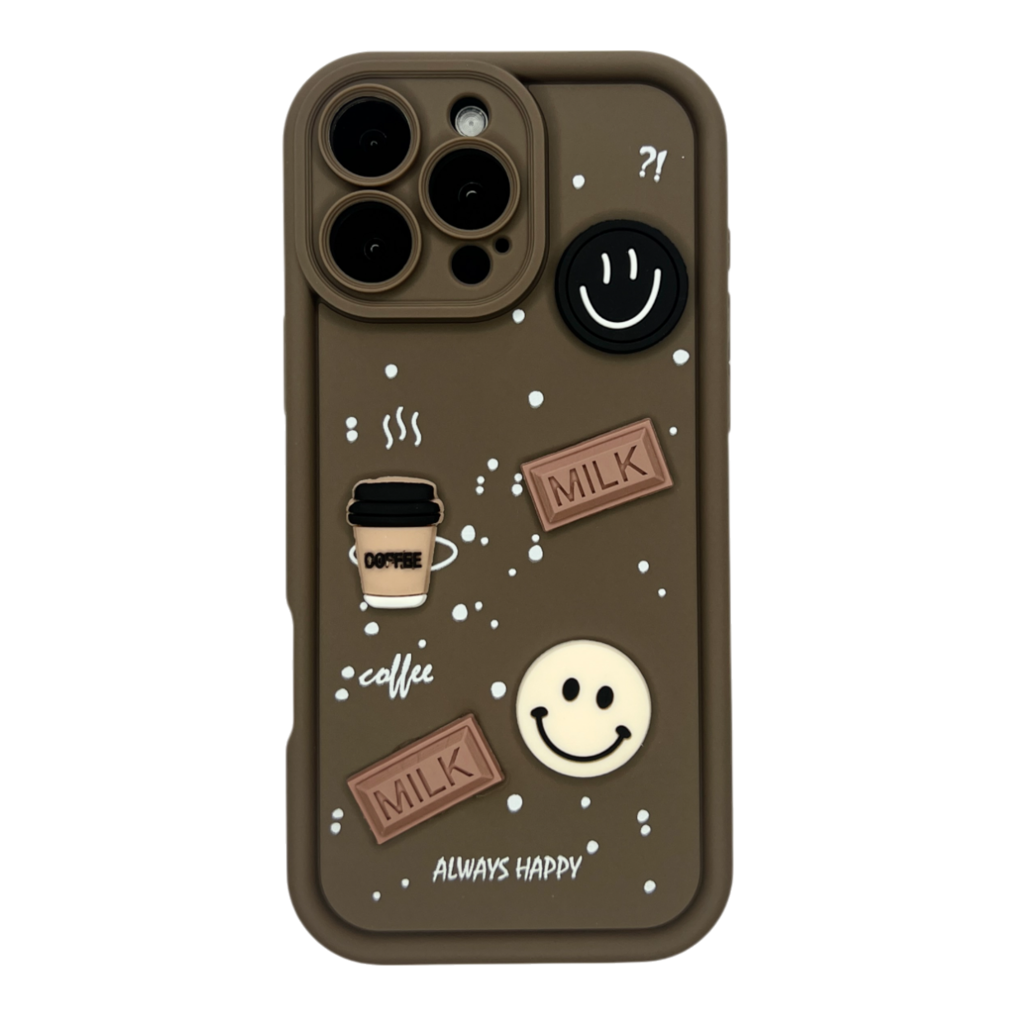 Iphone 16 Pro Max - Coffee Design Case