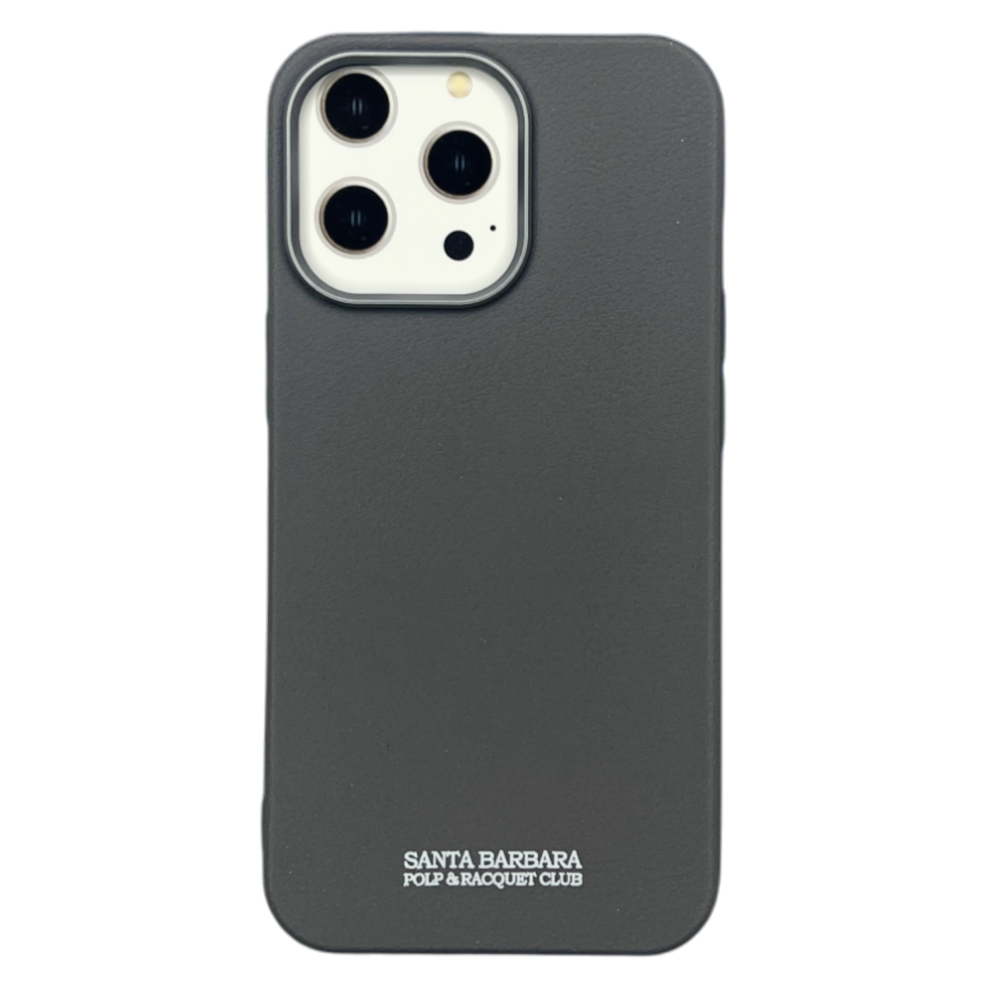 Iphone 13 Pro - Black Leather Shield Case