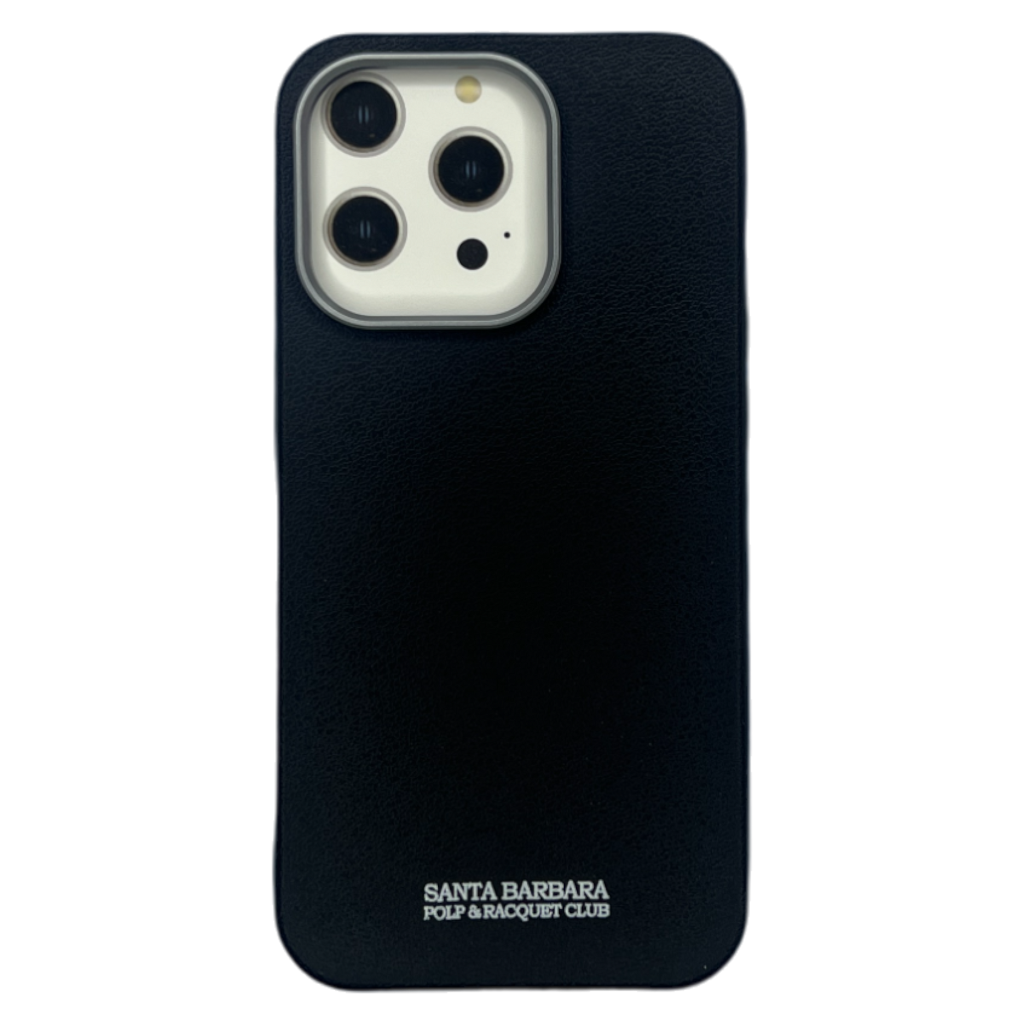 Iphone 13 Pro - Black Leather Shield Case