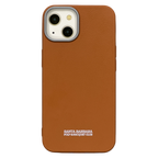 Iphone 14 - Amber Leather Shield Case