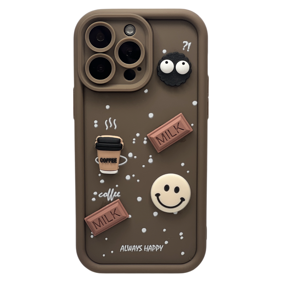 Iphone 14 Pro Max - Coffee Design Case